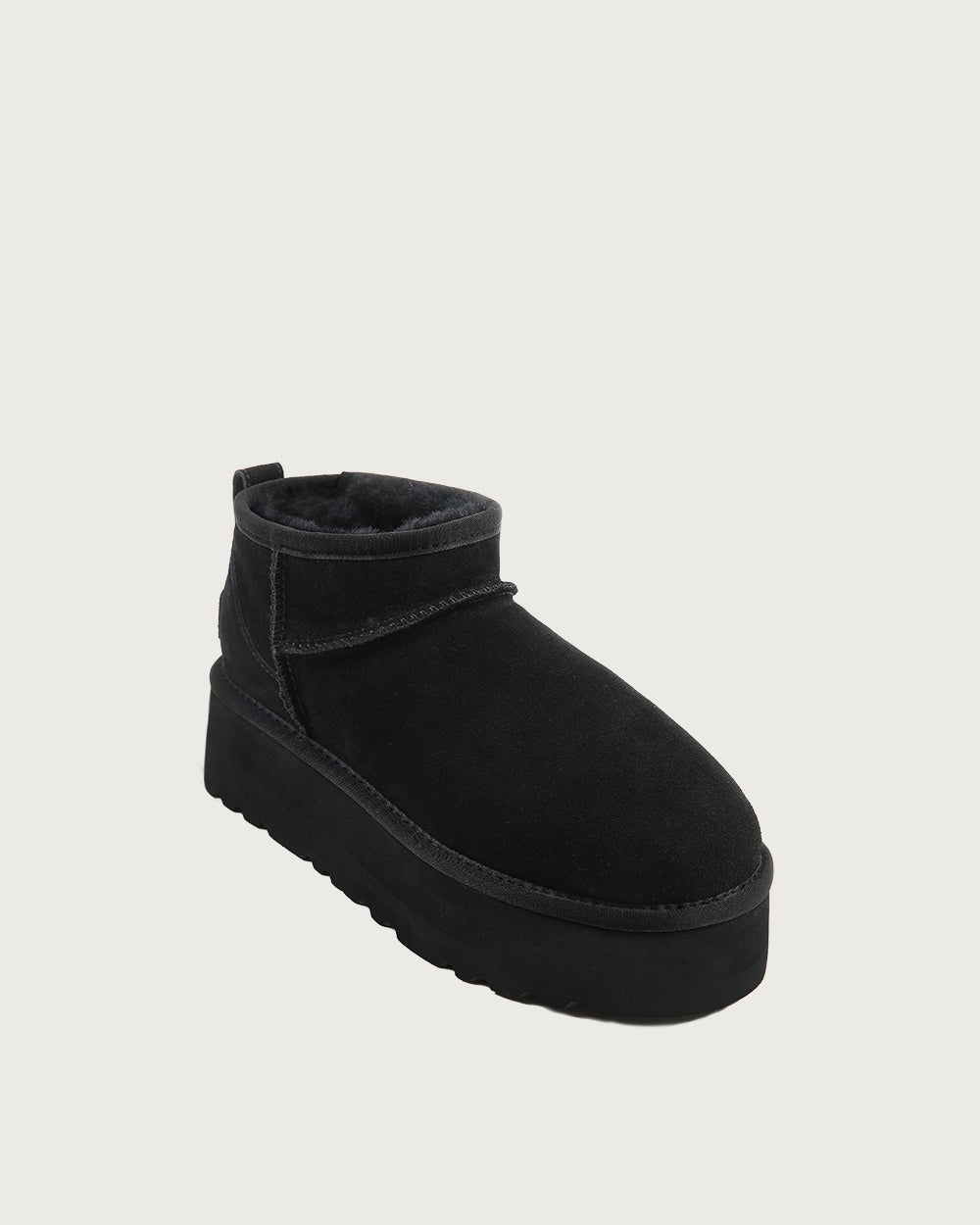 Classic Ultra Mini Suede Platform