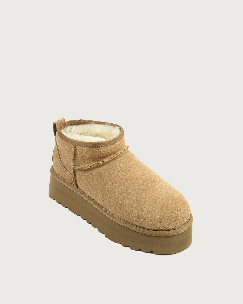 Classic Ultra Mini Suede Platform