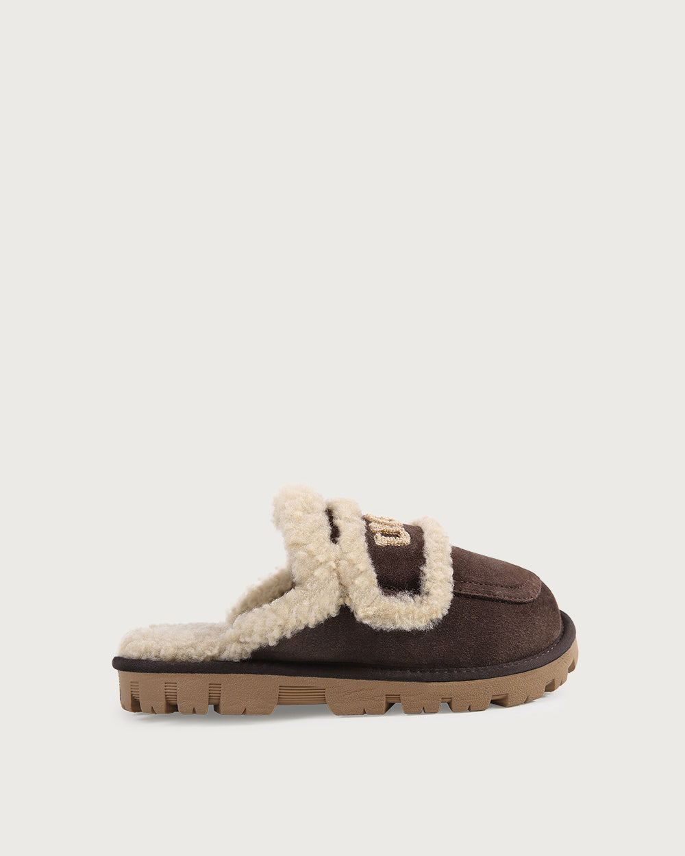 Square Toe  Logo Slipper