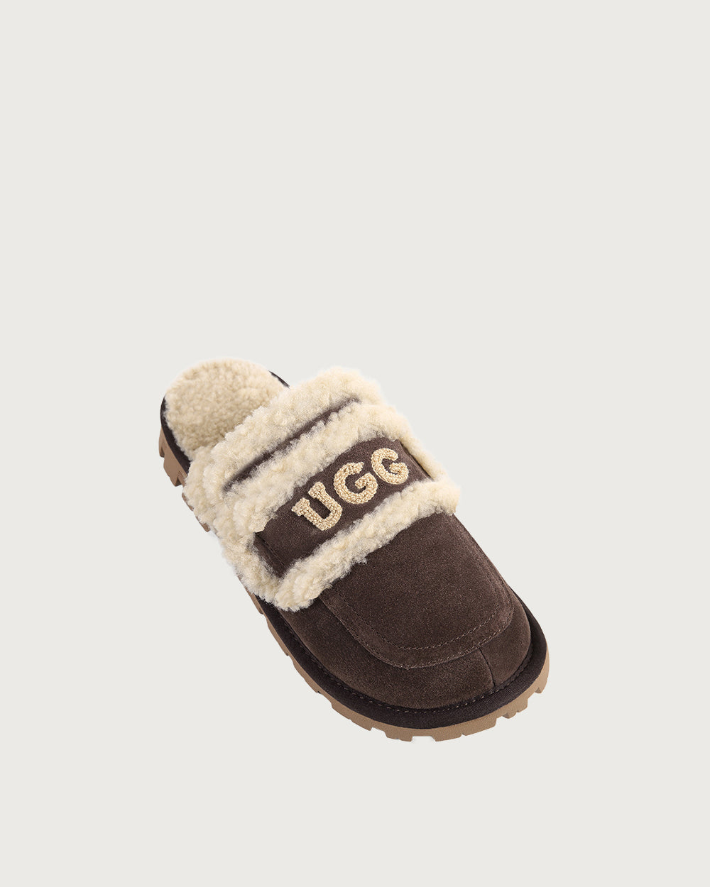 Square Toe  Logo Slipper