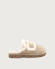 Square Toe  Logo Slipper