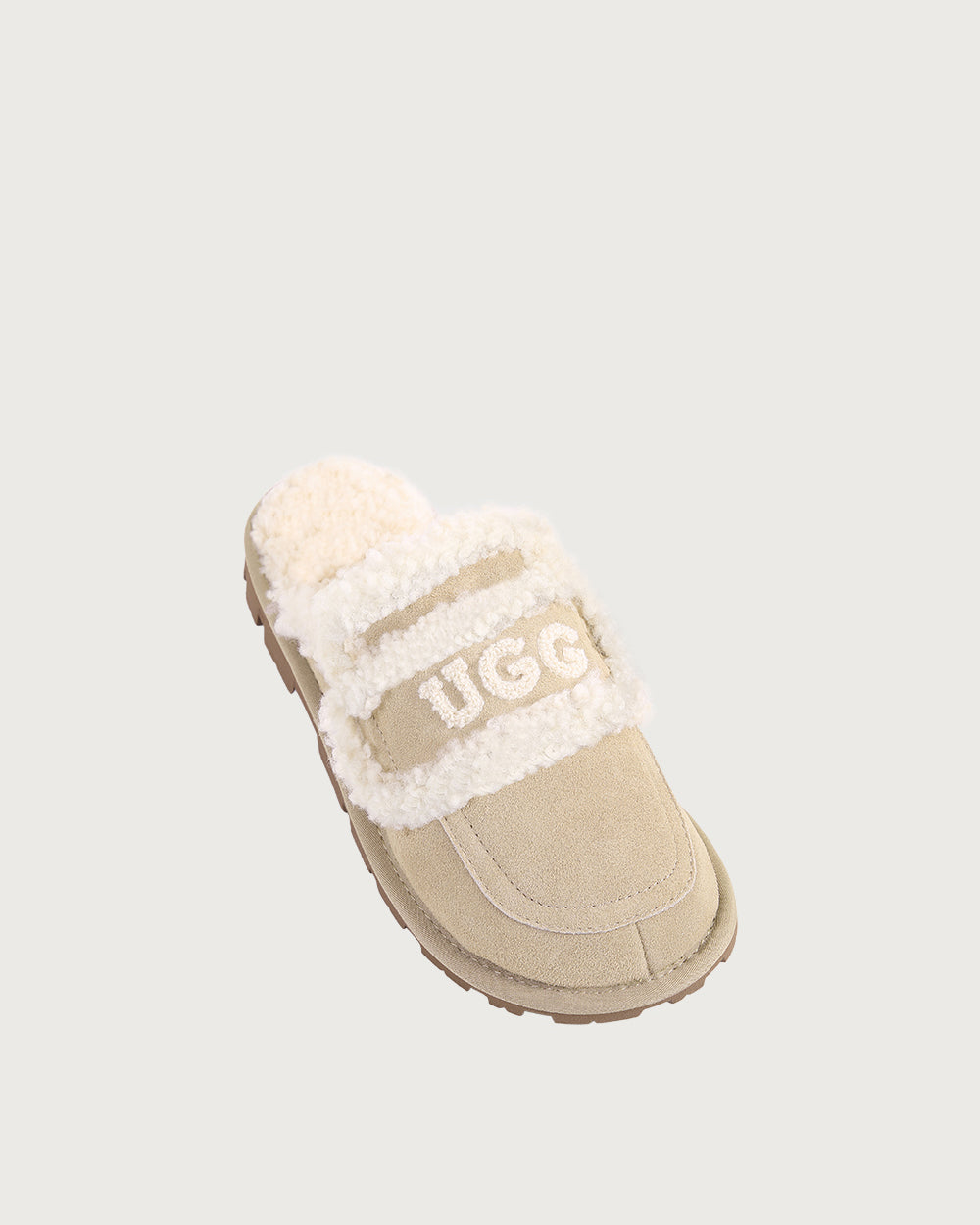 Square Toe  Logo Slipper