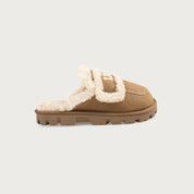 UGG Square Toe Logo Slipper