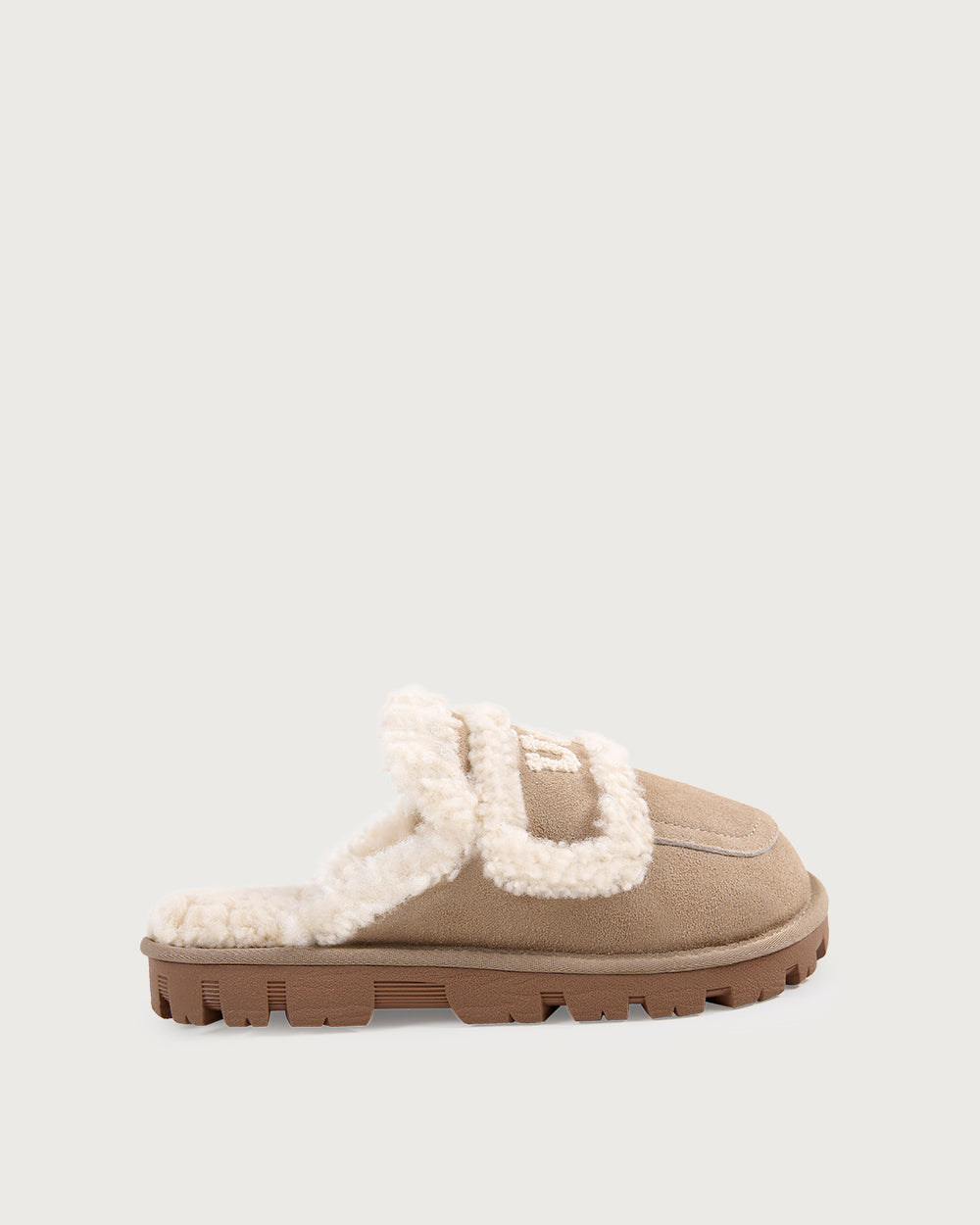 Square Toe  Logo Slipper