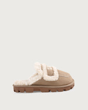 Square Toe  Logo Slipper