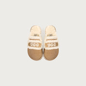 UGG Square Toe Logo Slipper
