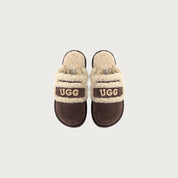 UGG Square Toe Logo Slipper