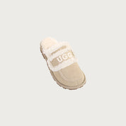 UGG Square Toe Logo Slipper
