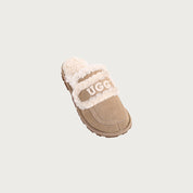 UGG Square Toe Logo Slipper